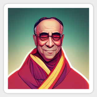 Dalai Lama | Comics style Sticker